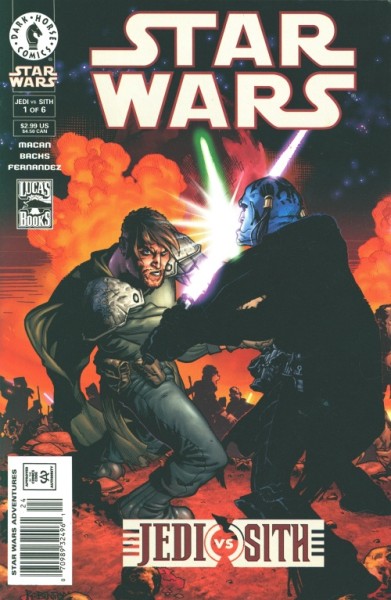 Star Wars Jedi vs. Sith Nr.1 Graded 9.4