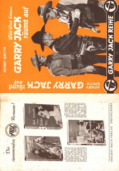 Garry Jack Leihbuch SU Garry Jack räumt auf (Bach) nur Schutzumschlag