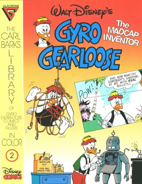 Carl Barks Library of Walt Disney`s Gyro Gearloose Comics and Fillers SC 1-6