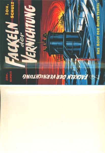 Schulz, Joh. Leihbuch SU Fackeln der Vernichtung (Zimmermann) nur Schutzumschlag