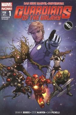 Guardians of the Galaxy (Panini, Br., 2014) Nr. 1-8 kpl. (Z1)