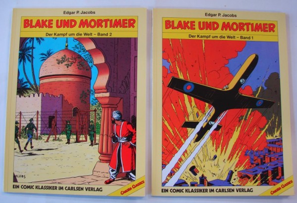 Blake und Mortimer: Kampf um die Welt (Carlsen, Br.) 1. Auflage Nr. 1-3 kpl. (Z1-2)