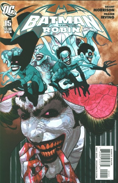 Batman and Robin (2009) 1:25 Variant Cover 15