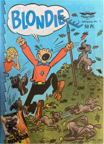 Phantom-Heft (Hethke, Gb.) 1. Jahrgang 1952 Nr. 1-10