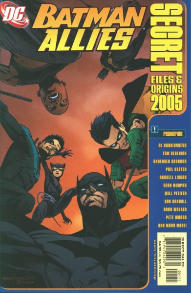 Batman Allies Secret Files and Origins 2005 one-shot