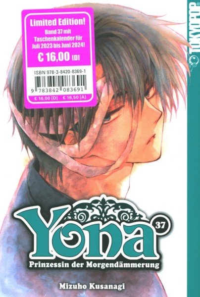 Yona - Prinzessin der Morgendämmerung (Tokyopop, Tb.) Nr. 37 Limited Edition mit Taschenkalender (Ju