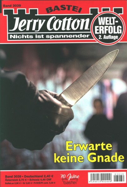 Jerry Cotton 2. Auflage 3039