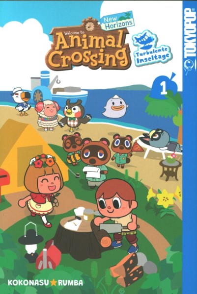 Animal Crossing: New Horizons (Tokyopop, Tb.) Nr. 1-7 (Turbulente Inseltage)