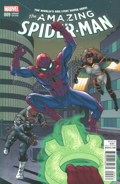 Amazing Spider-Man (2015) 1:15 Variant Cover 9