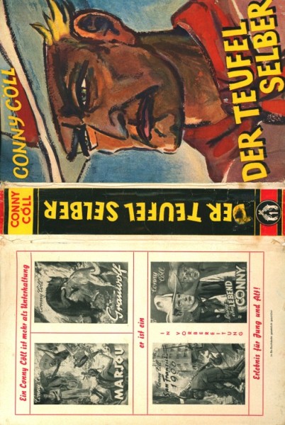Conny Cöll Leihbuch SU Teufel selber (Conny Cöll-Verlag) nur Schutzumschlag
