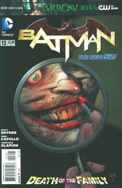 Batman (2011) 3rd Printing Variant Cover 13