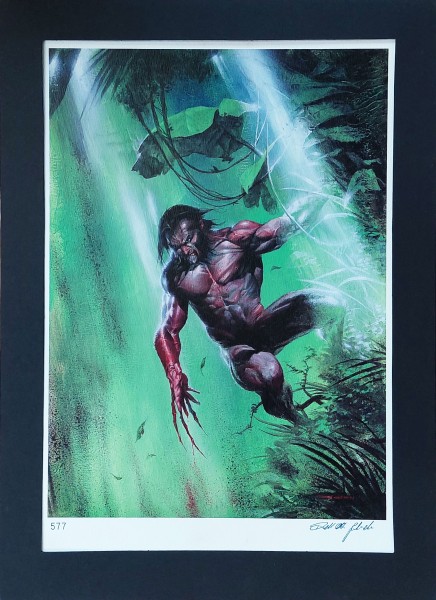 Wolverine Poster von Gabriele Dell'Otto Marvel Europe