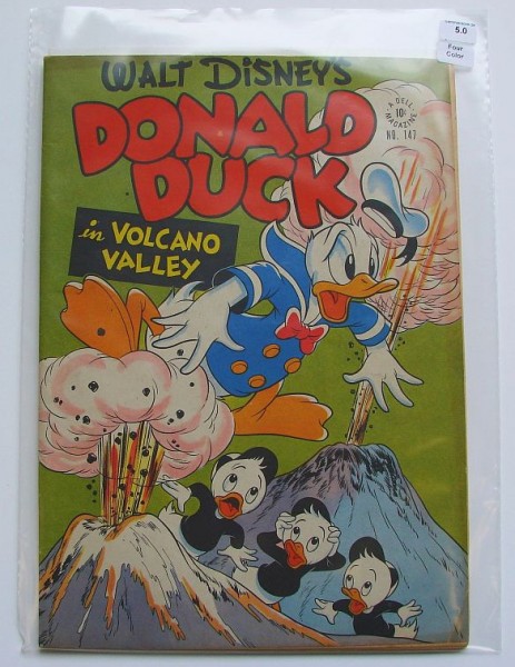 Donald Duck (Four Color) Nr.147 Graded 5.0