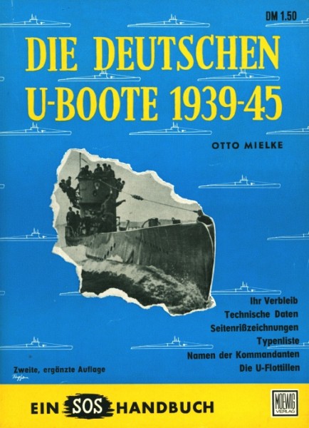 SOS Handbuch (Moewig) Deutschen U-Boote 1939-45