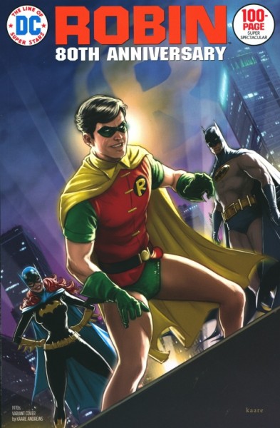 US: Robin 80th Anniv 100-Page Super Spectacular 1970s Variant (Kaare Andrews)