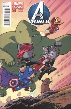 Avengers World 1:25 Variant 1