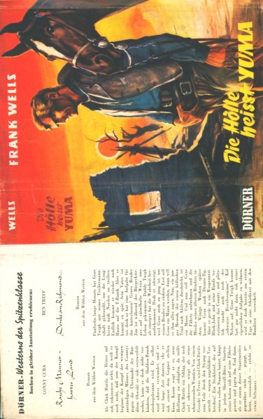 Wells, Frank Leihbuch SU Hölle heisst Yuma (Dörner) nur Schutzumschlag