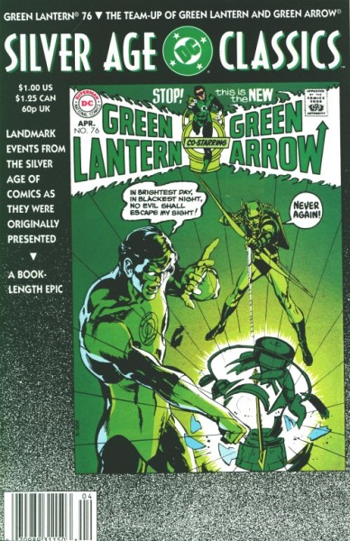 DC Silver Age Classics (1992) Green Lantern 76