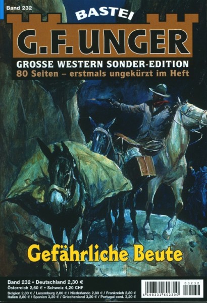 G. F. Unger (Bastei) Große Western Sonder-Edition Nr. 232-254