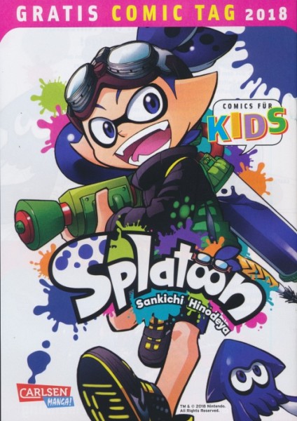 Gratis-Comic-Tag 2018: Splatoon
