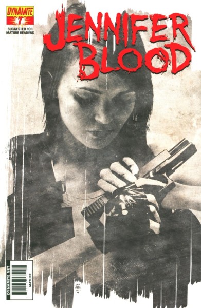 Jennifer Blood (2011) 1:10 Bradstreet Variant Cover 7