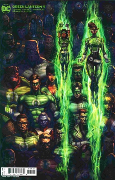 Green Lantern (2021) Alan Quah Variant Cover 9