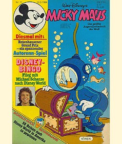 Micky Maus mit allen festen Beilagen Jahrgang 1984 (Ehapa, Gb.) Nr. 1-52