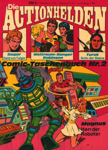 Actionhelden (Condor, Tb.) Nr. 1-14 kpl. (Z1-2)