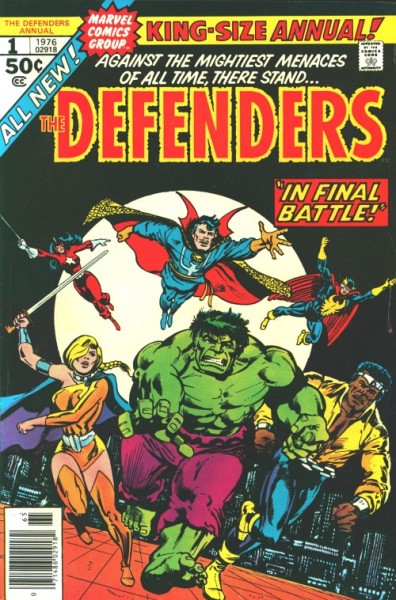 Defenders (1972) Annual 1