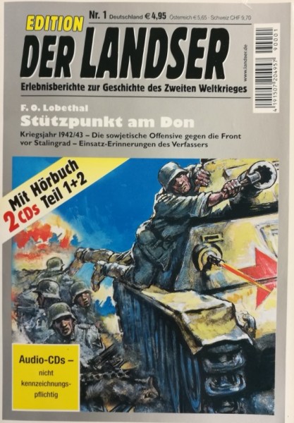Landser Edition (Pabel) mit Beilagen CD Nr. 1-2