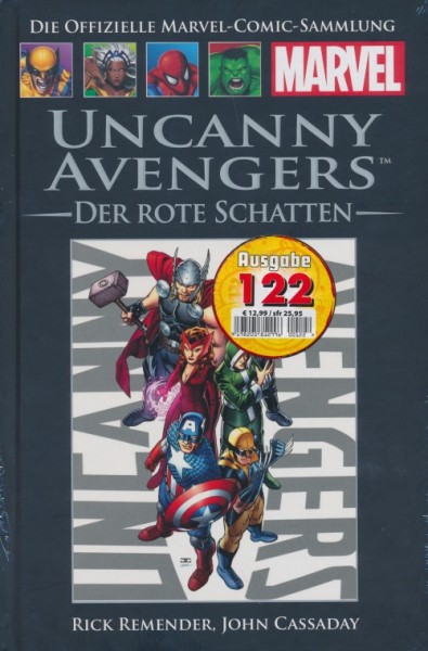 Offizielle Marvel-Comic-Sammlung 122: Uncanny Avengers: Der rote Schatten (82)