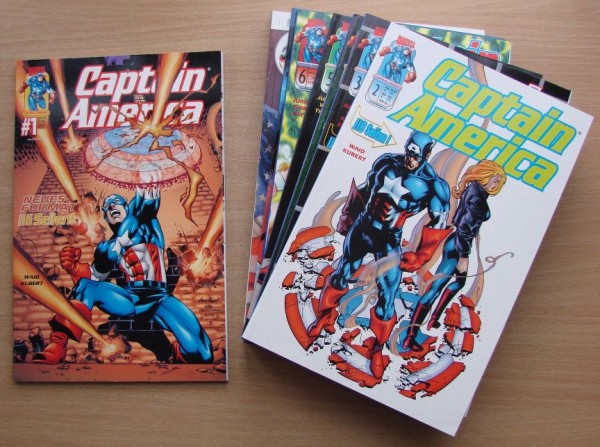 Captain America (Panini, Br., 2001) Nr. 1-11 kpl. (Z1-2)