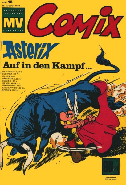 Mickyvision (Ehapa, Gb.) Jahrgang 1970 Nr. 1-26