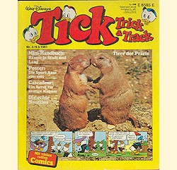 Tick, Trick und Track (Ehapa, Gbü.) Jhrg. 1981 Nr. 1-3