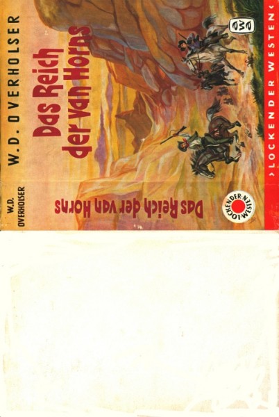 Lockender Westen Leihbuch SU Reich der Van Horns (Awa) Overholser, Wayne D. nur Schutzumschlag
