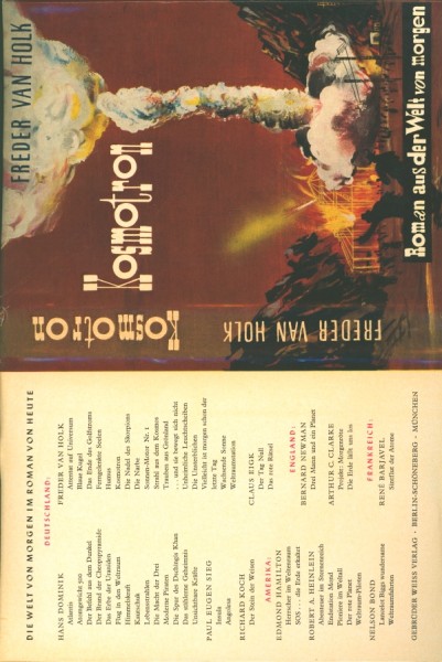 Holk, Freder van Leihbuch SU Kosmotron (Weiss) nur Schutzumschlag