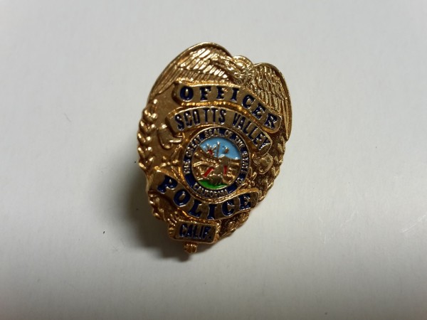 Scotts Valley Police Officer Pin