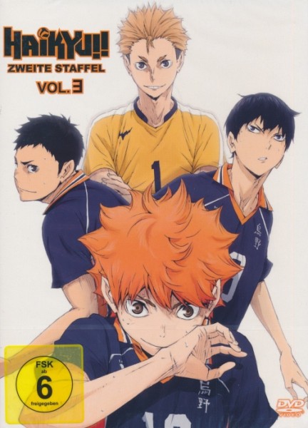 Haikyu!! Zweite Staffel Vol. 3 DVD