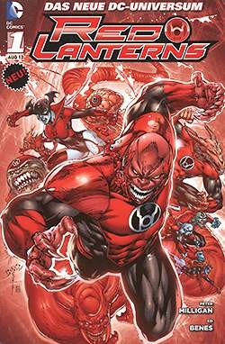 Red Lanterns (Panini, Br.) Nr. 1-7 kpl. (Z1)