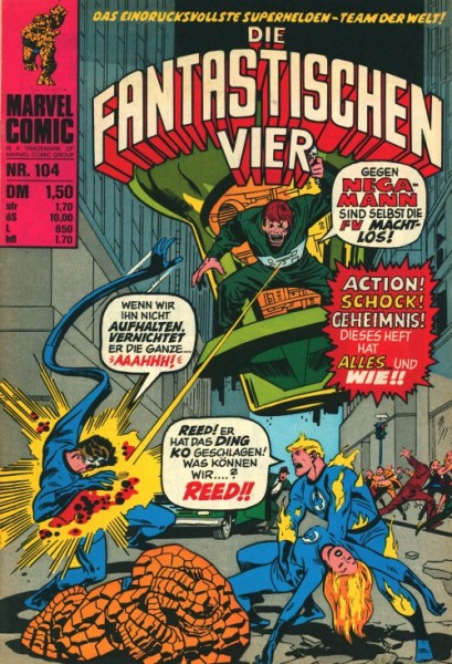 Fantastischen Vier (Williams, Gb.) Nr. 101-124