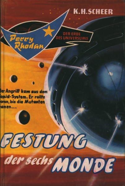 Perry Rhodan Leihbuch Festung der sechs Monde (Nr. 6) (Widukind)