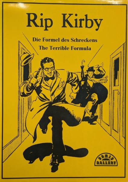 Rip Kirby (Pollischansky, BÜ.) mit Schutzumschlag Nr. 1-3 kpl. (Z1)