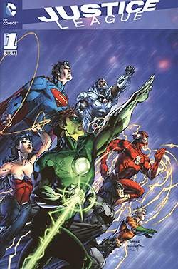 Justice League (Panini, Gb., 2012) Nr. 1 Variant Cover A / Erlangen