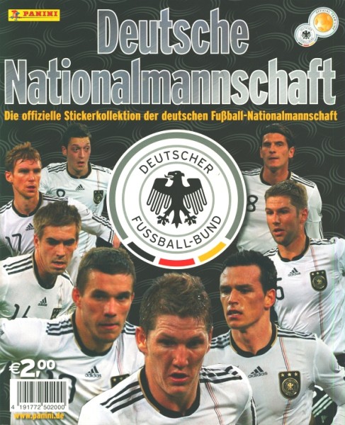 Panini SBA ÜF Deutsche Nationalmannschaft 2010 (31603/o.Nr.) komplett Sammelbilderalbum Überformat