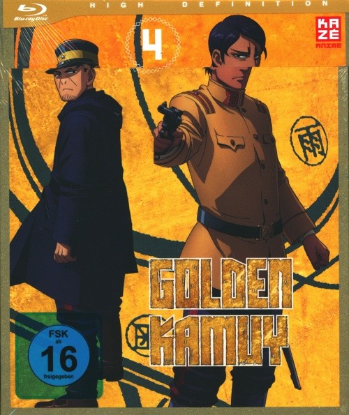 Golden Kamuy Vol.4 Blu-Ray