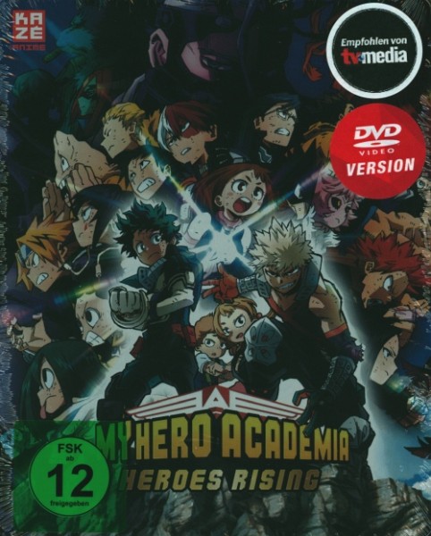 My Hero Academia The Movie: Heroes Rising DVD Steelbook Edition