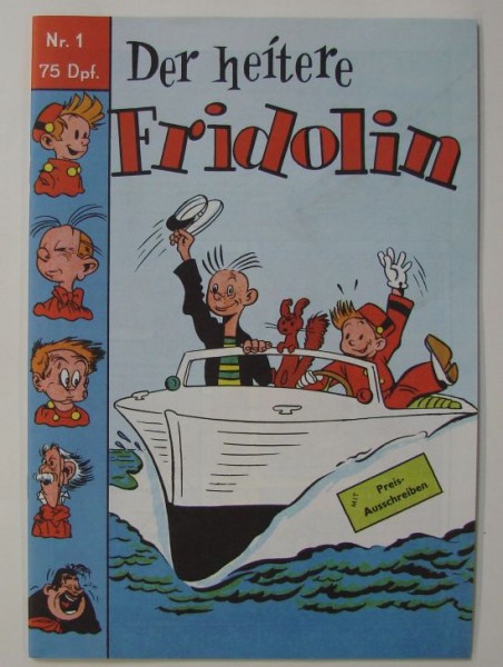 Heitere Fridolin (Hethke, Gb.) Nr. 1-21 kpl. (Z1)