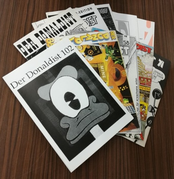 Paket 3831 10 verschiedene Donaldist Zeitschriften (Z0-2)