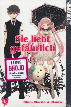 Sie liebt gefährlich (Tokyopop, Tb.) mit Sho Co Card Nr. 1