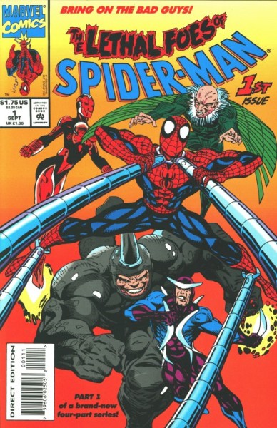 Lethal Foes of Spider-Man (1993) 1-4 kpl. (Z1-2)